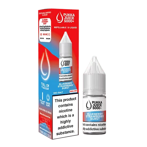 Blueberry Strawberry Burst Nic Salt 10ml