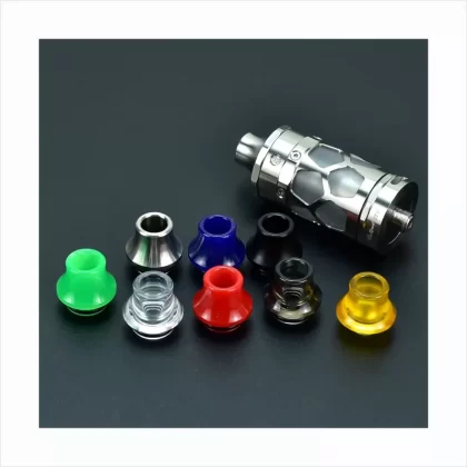 2pcs Wolfcoolvape 810 Drip Tips Resin Vape Mouthpiece for RDA RTA Atomizer Tank MTL Vaporizer