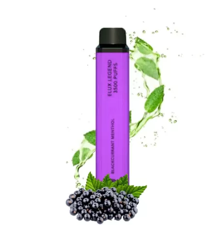 Blackcurrant Menthol Elux Legend 3500 Puffs - 79.99 Box of 10