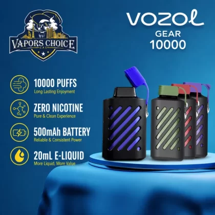 ZERO Nicotine - VOZOL GEAR 10K Puffs Disposable Vape