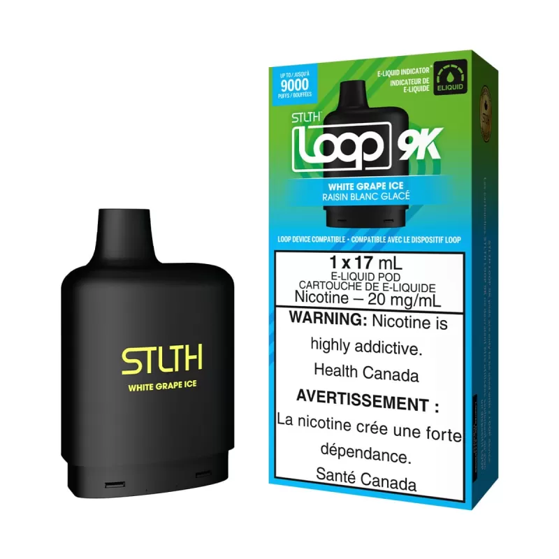 STLTH Loop 2 White Grape Ice Disposable Vape Pod