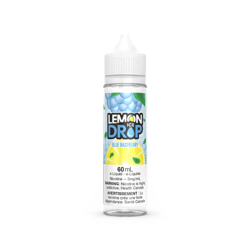 Lemon Drop Ice E-Liquid Freebase 60mL - Blue Raspberry