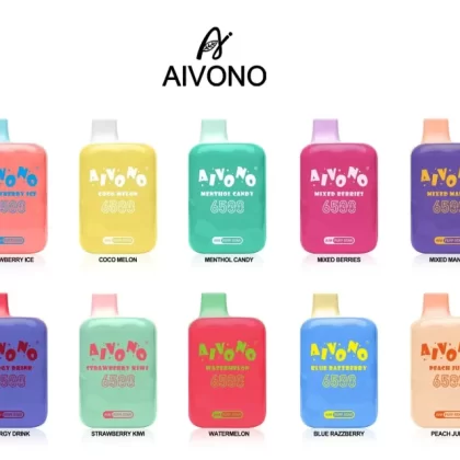 AIVONO AIM PUFFSTAR 6500 Puffs Rechargeable Disposable Vape Wholesale