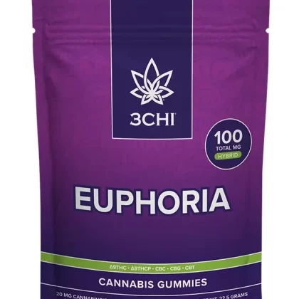 3Chi Euphoria Gummies – Natural ∆9 THC Blends