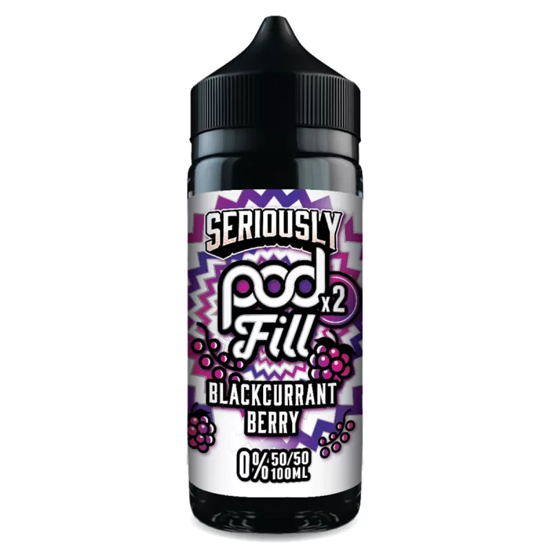 Blackcurrant Berry 100ml Shortfill By Seriously Pod Fill 2
