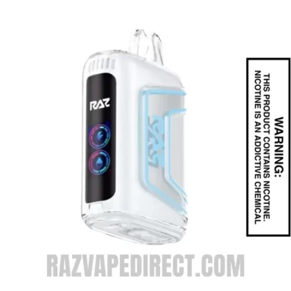 White Yummy Grape RAZ TN9000 Disposable Vape