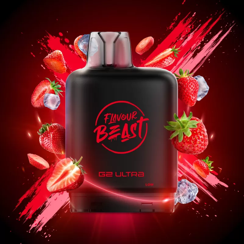Flavour Beast Level X G2 Ultra Pods - Sic Strawberry